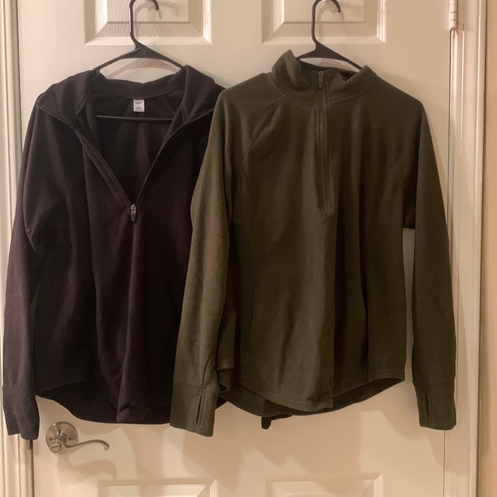 Light weight fleece active wear
